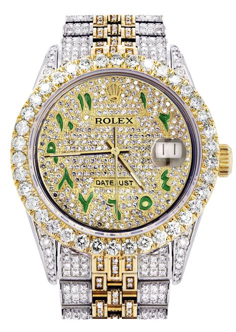 rolex iced out band|iced out rolex cost.